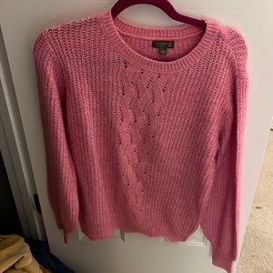 Francescas Hot Pink Sweater Size Small